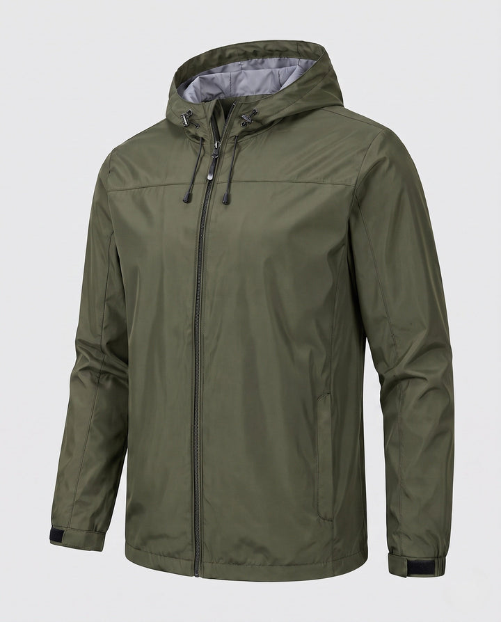 Men's Lightweight Transition Jacket with Hood Hudson & Parker