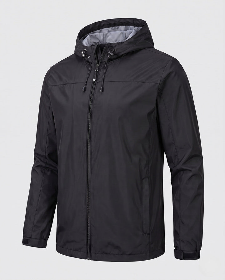 Men's Lightweight Transition Jacket with Hood Hudson & Parker