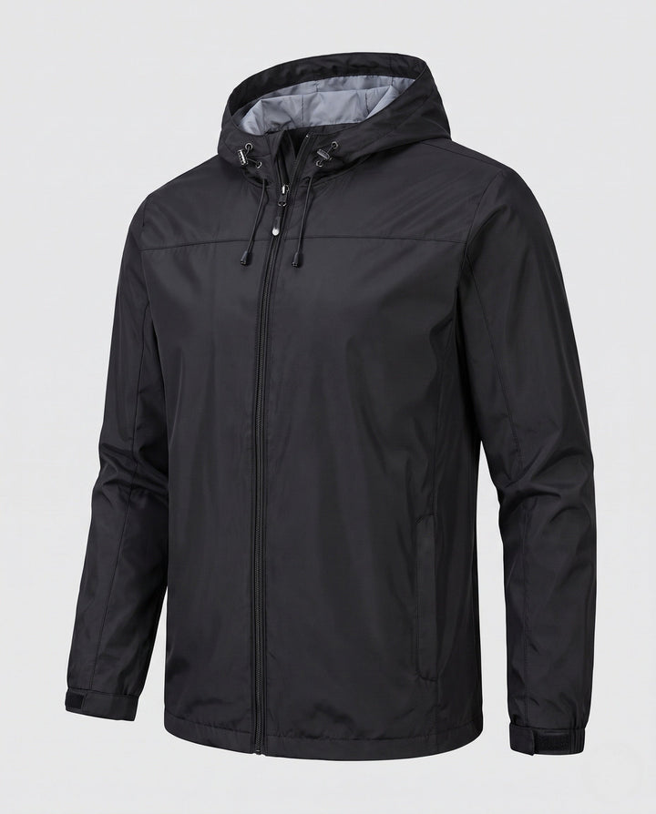 Men's Lightweight Transition Jacket with Hood Hudson & Parker