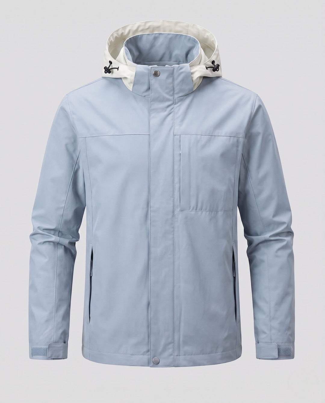 Men's Light Transition Jacket with Adjustable Hood Design Hudson & Parker