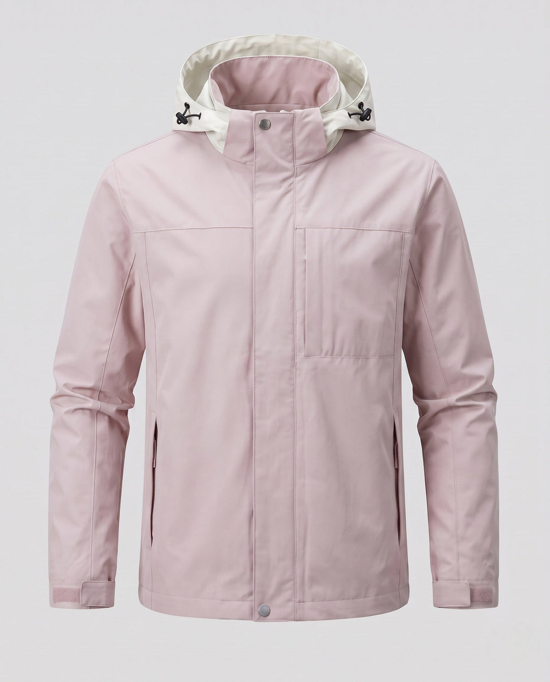 Men's Light Transition Jacket with Adjustable Hood Design Hudson & Parker