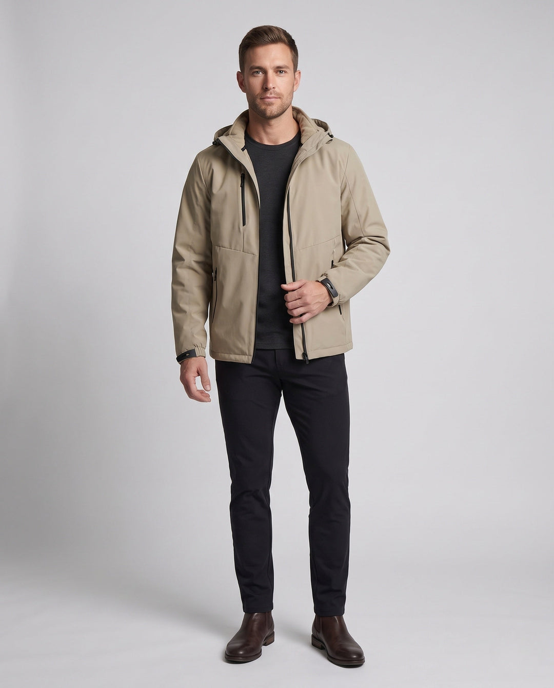 Men's Lightweight and Breathable Functional Jacket Hudson & Parker