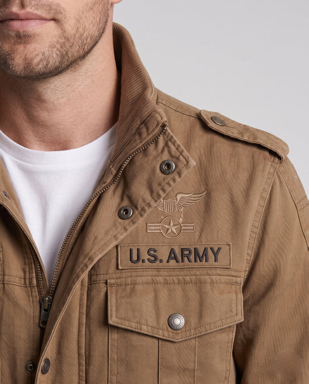 Men's Military Transitional Jacket Hudson & Parker