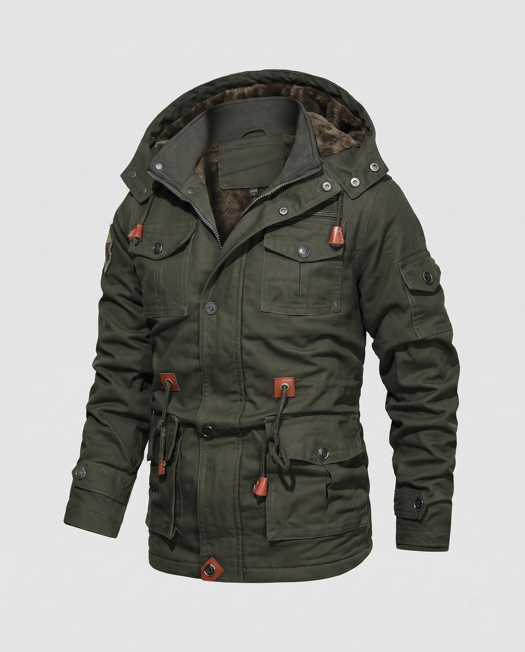 Men's Vintage Style Military Jacket Hudson & Parker