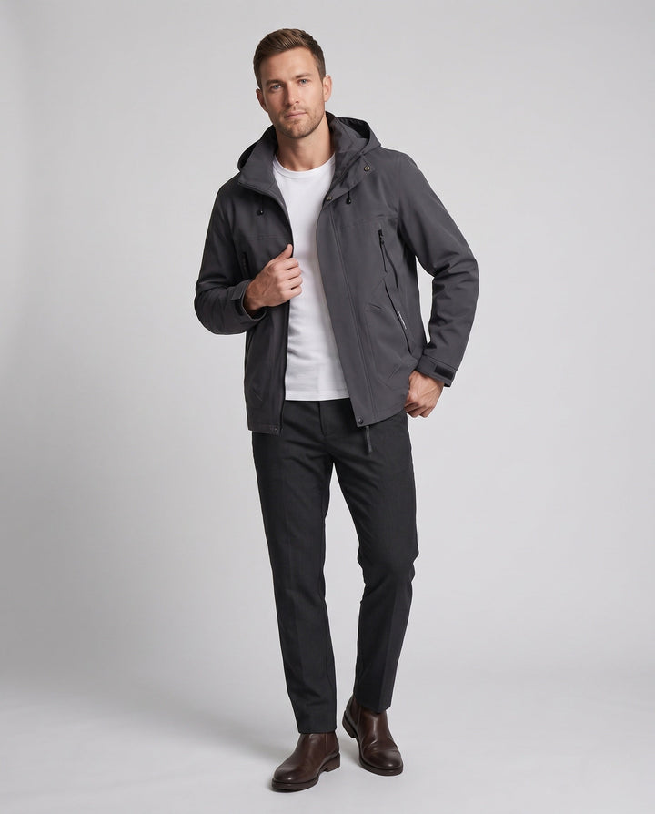 Men's Modern Windbreaker Jacket Hudson & Parker