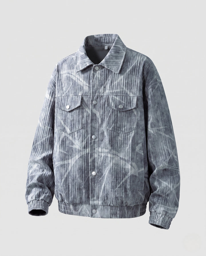 Men's Fashion Cord Jacket with Graphic Design Hudson & Parker