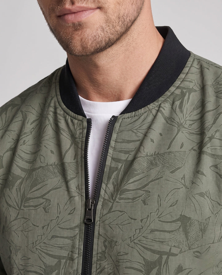 Men's Fashion Leisure Jacket with Exciting Structure Pattern Hudson & Parker
