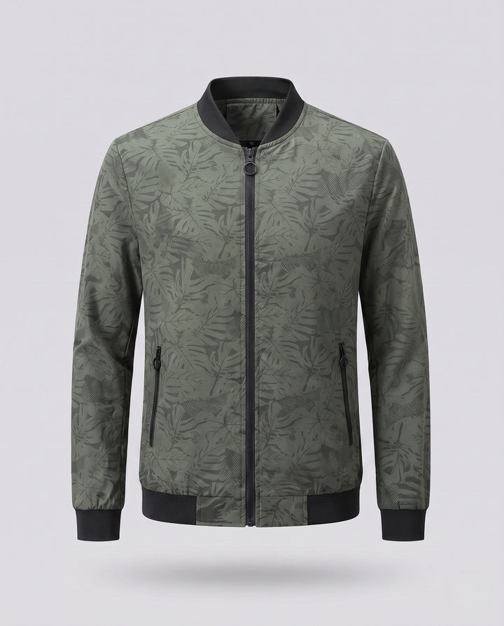 Men's Fashion Leisure Jacket with Exciting Structure Pattern Hudson & Parker