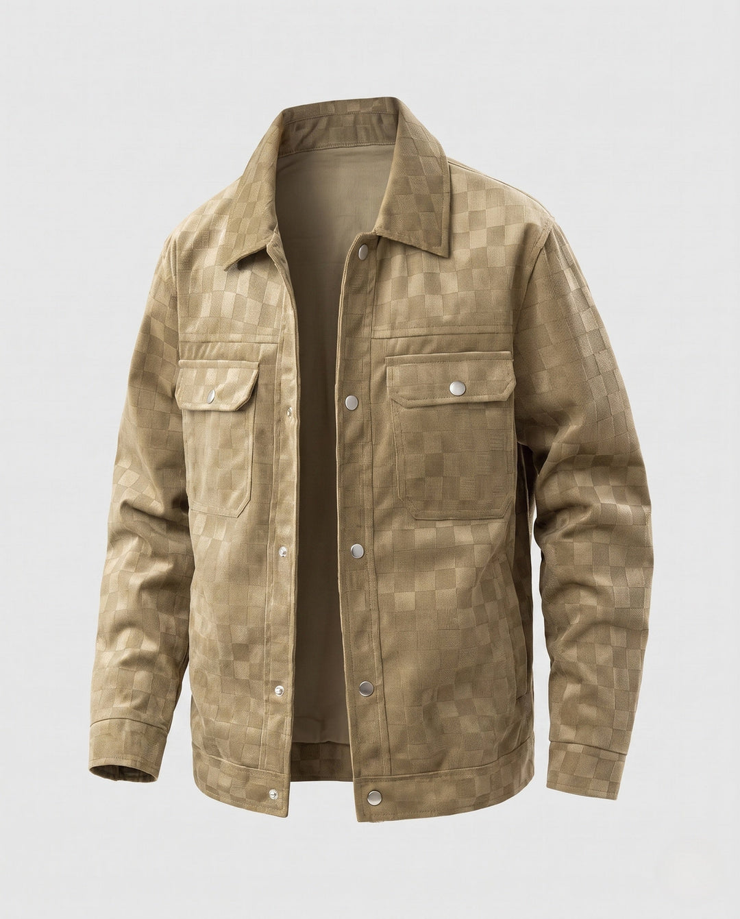 Men's Fashion Jacket with Check Pattern Hudson & Parker