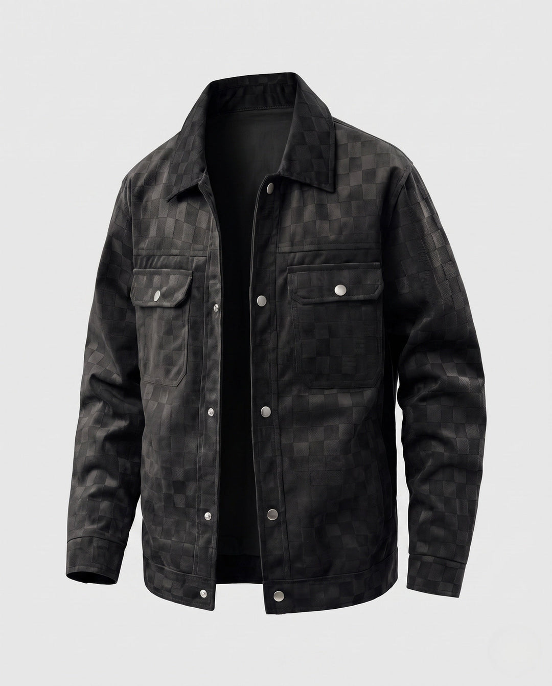 Men's Fashion Jacket with Check Pattern Hudson & Parker