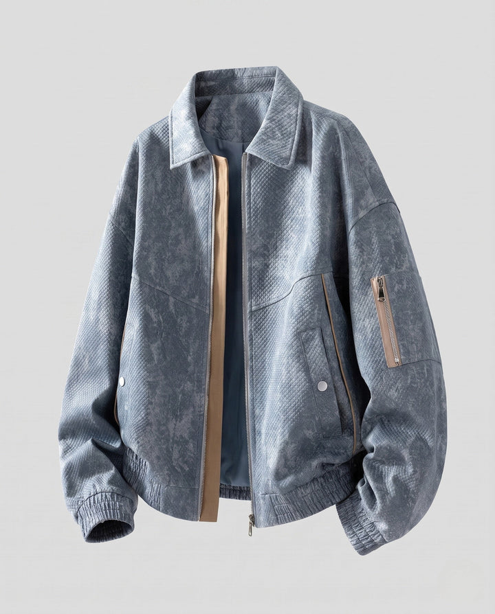 Men's Stylish Jacket with Textured Design Hudson & Parker