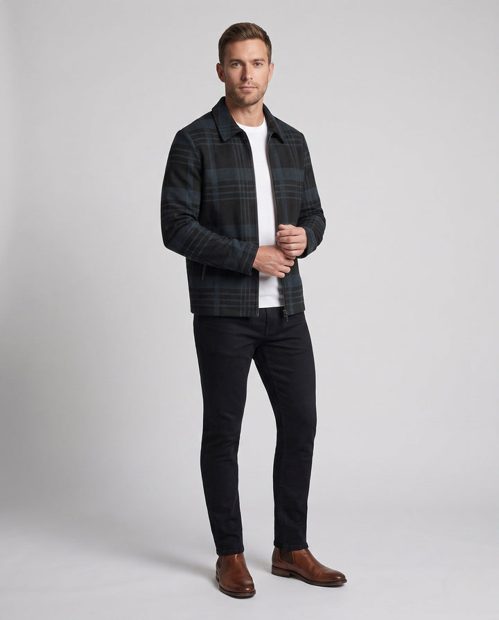 Men's Fashion Check Jacket Hudson & Parker