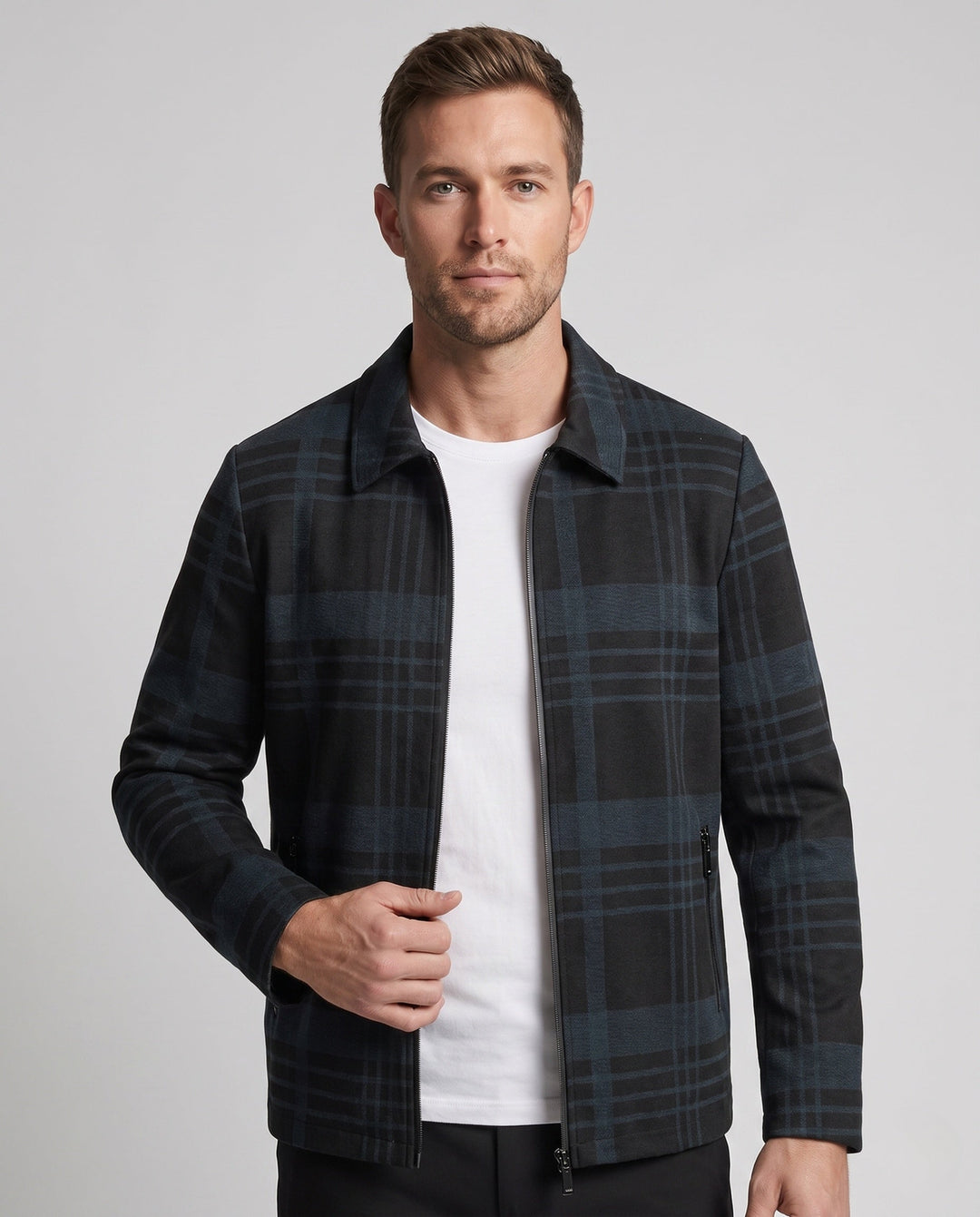 Men's Fashion Check Jacket Hudson & Parker