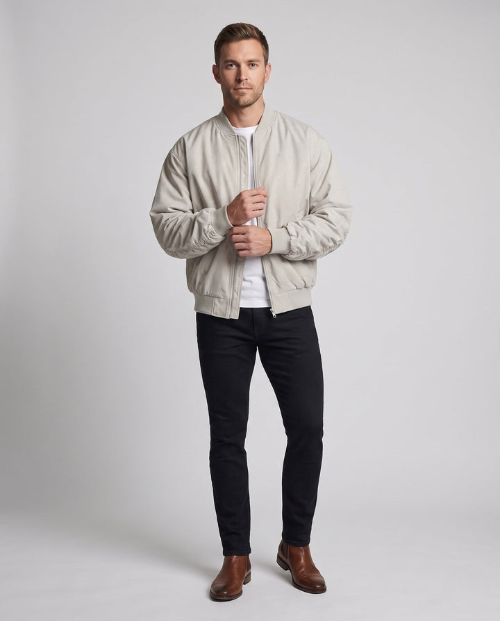 Men's Fashion Transitional Jacket in Sporty Style Hudson & Parker