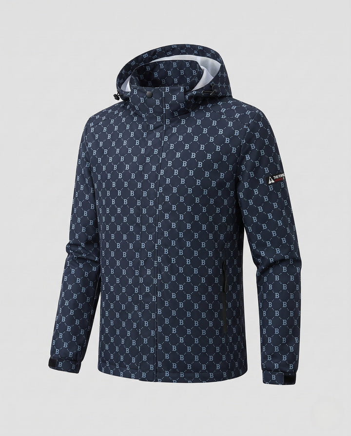 Men's Fashion Transitional Jacket with Graphic Pattern Hudson & Parker