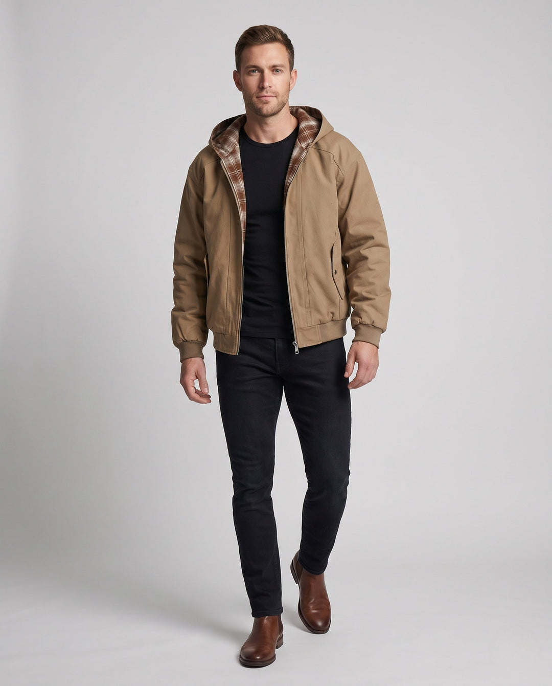 Men's Fashionable Transition Jacket with High Functionality Hudson & Parker