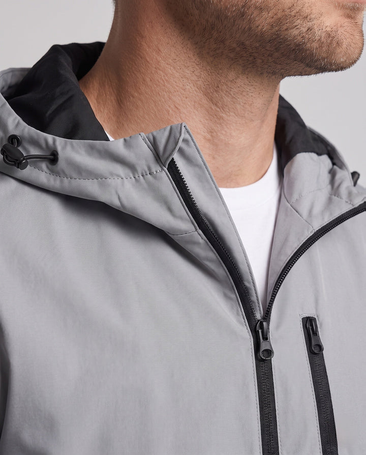 Men's Fashion Transitional Jacket with Hood Hudson & Parker