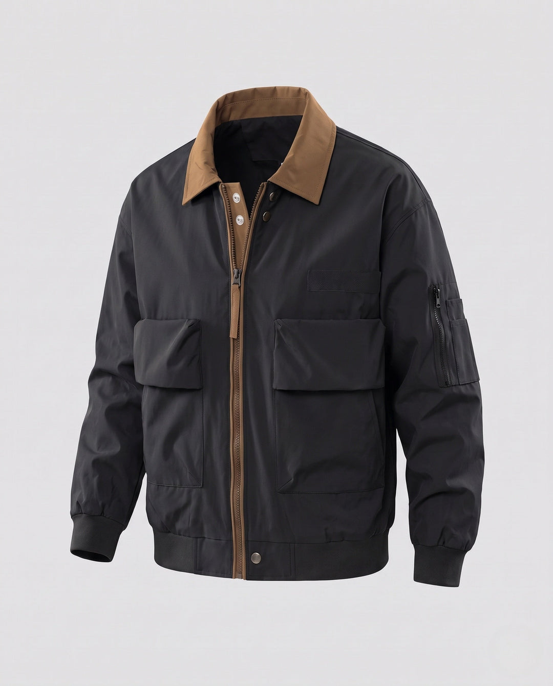 Men's Stylish Transitional Jacket with Practical Pockets Hudson & Parker