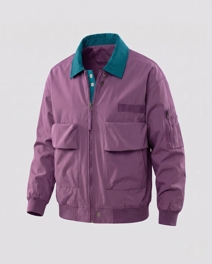 Men's Stylish Transitional Jacket with Practical Pockets Hudson & Parker