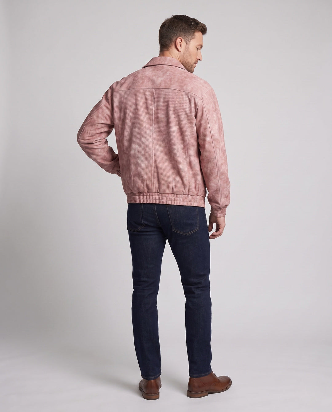 Men's Stylish and Durable Suede Jacket Hudson & Parker