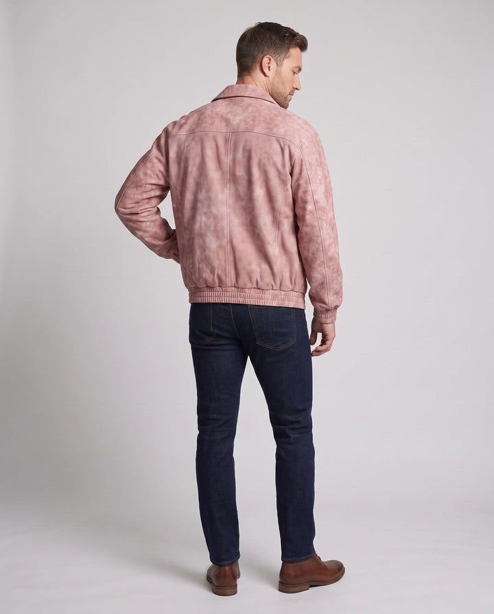 Men's Stylish and Durable Suede Jacket Hudson & Parker