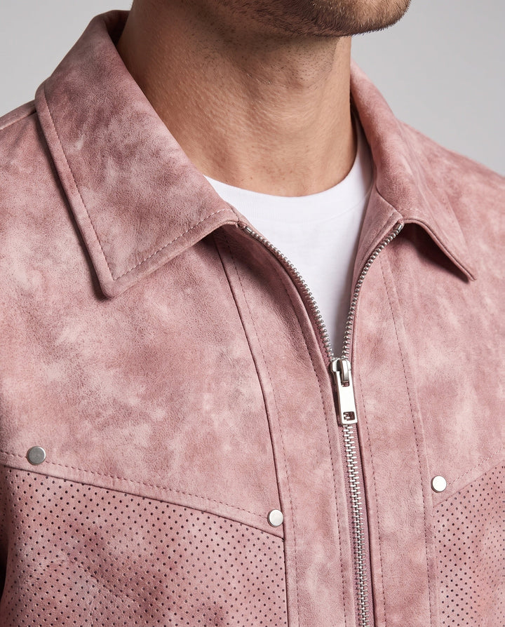 Men's Stylish and Durable Suede Jacket Hudson & Parker