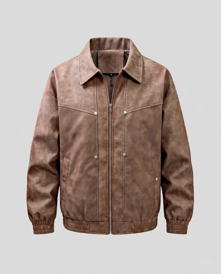Men's Stylish and Durable Suede Jacket Hudson & Parker