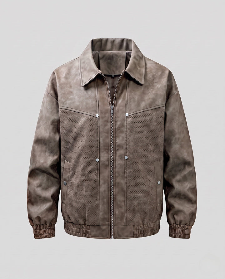 Men's Stylish and Durable Suede Jacket Hudson & Parker