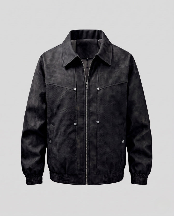 Men's Stylish and Durable Suede Jacket Hudson & Parker