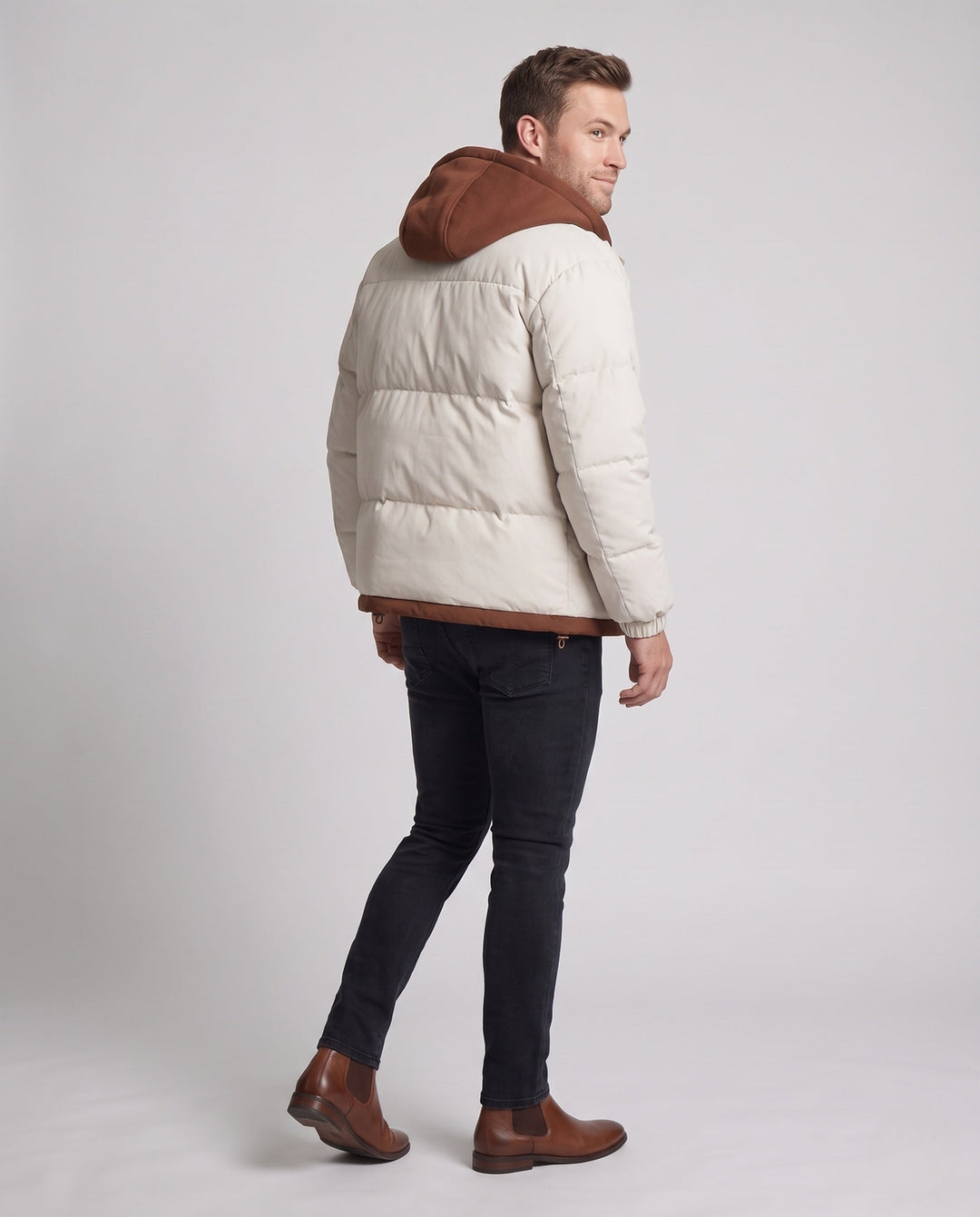 Men's stylish and warm down jacket Hudson & Parker