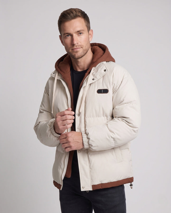 Men's stylish and warm down jacket Hudson & Parker