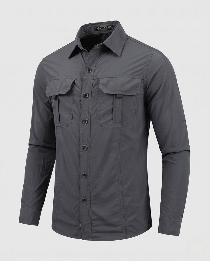 Men's Multifunctional Outdoor Shirt Jacket Hudson & Parker