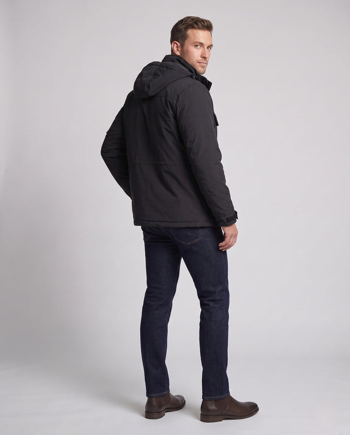 Men's Multifunctional Outdoor Jacket with Numerous Pockets Hudson & Parker