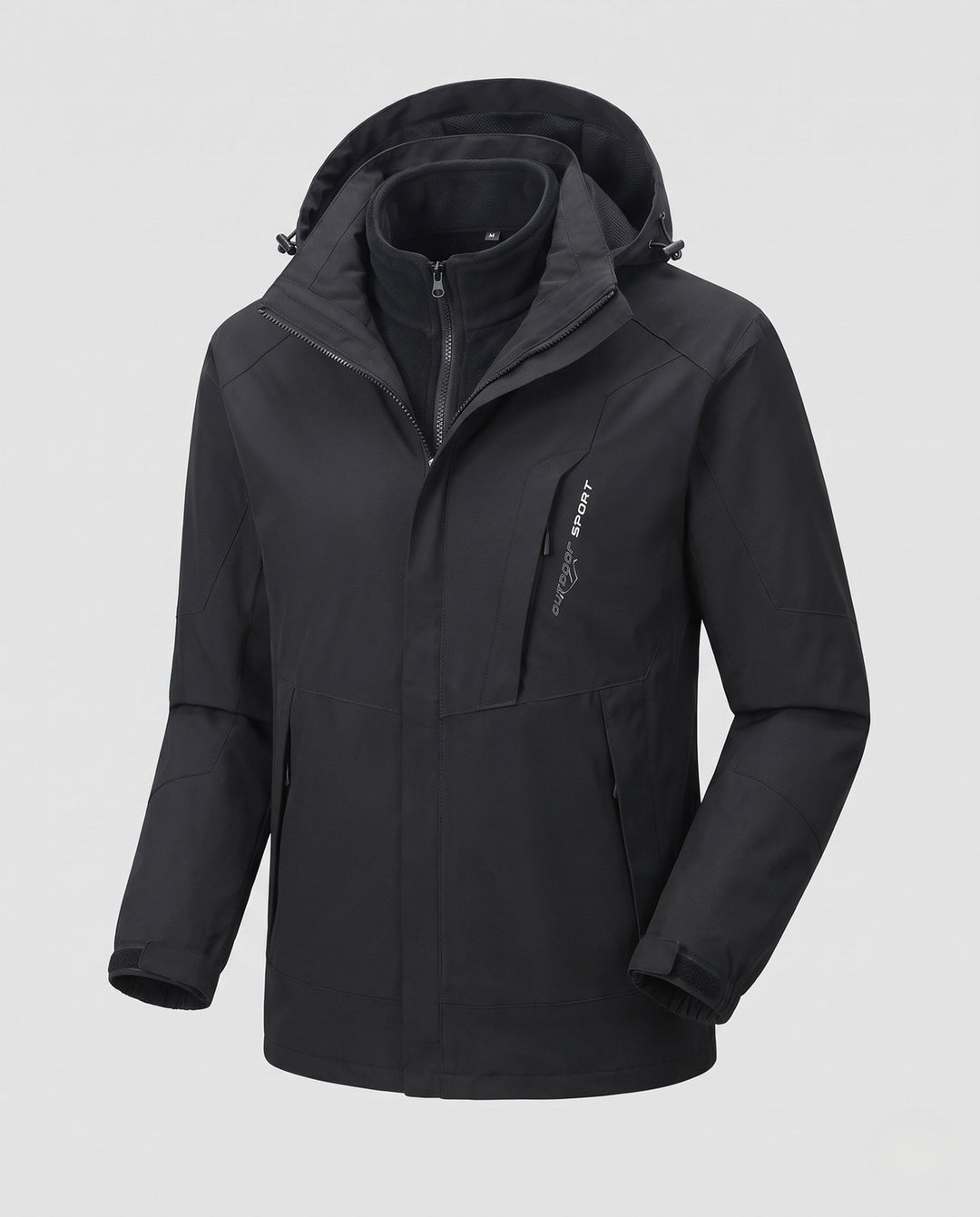 Men's Multifunctional Rain Jacket Hudson & Parker