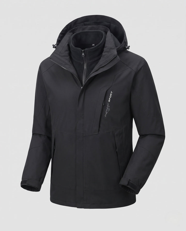 Men's Multifunctional Rain Jacket Hudson & Parker