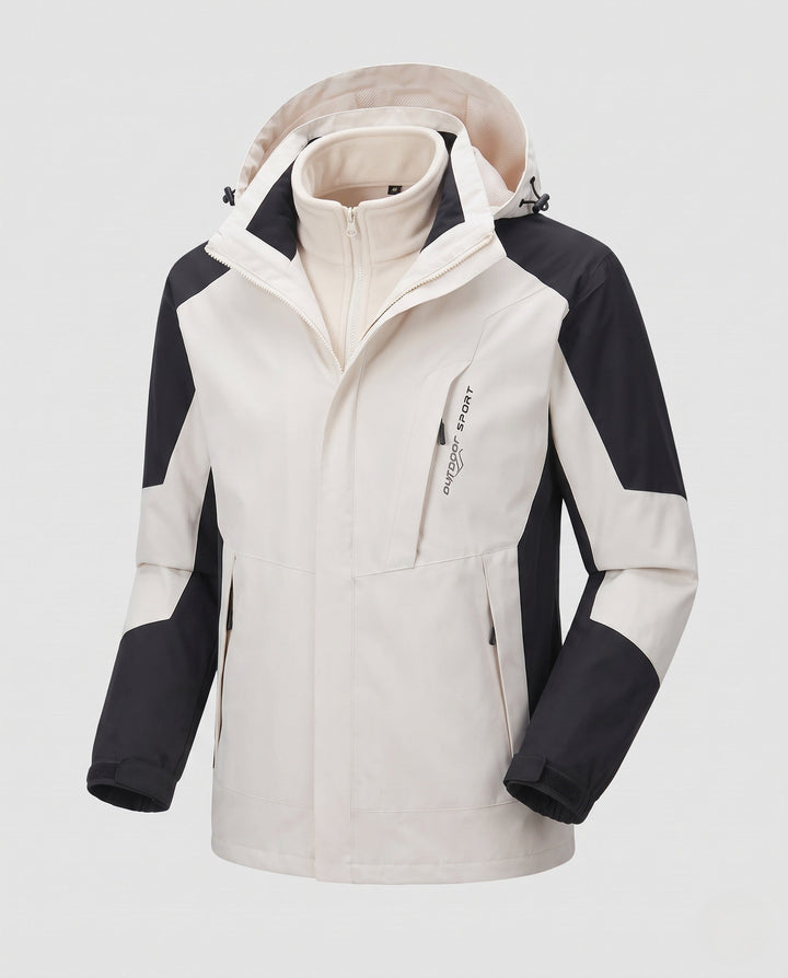 Men's Multifunctional Rain Jacket Hudson & Parker