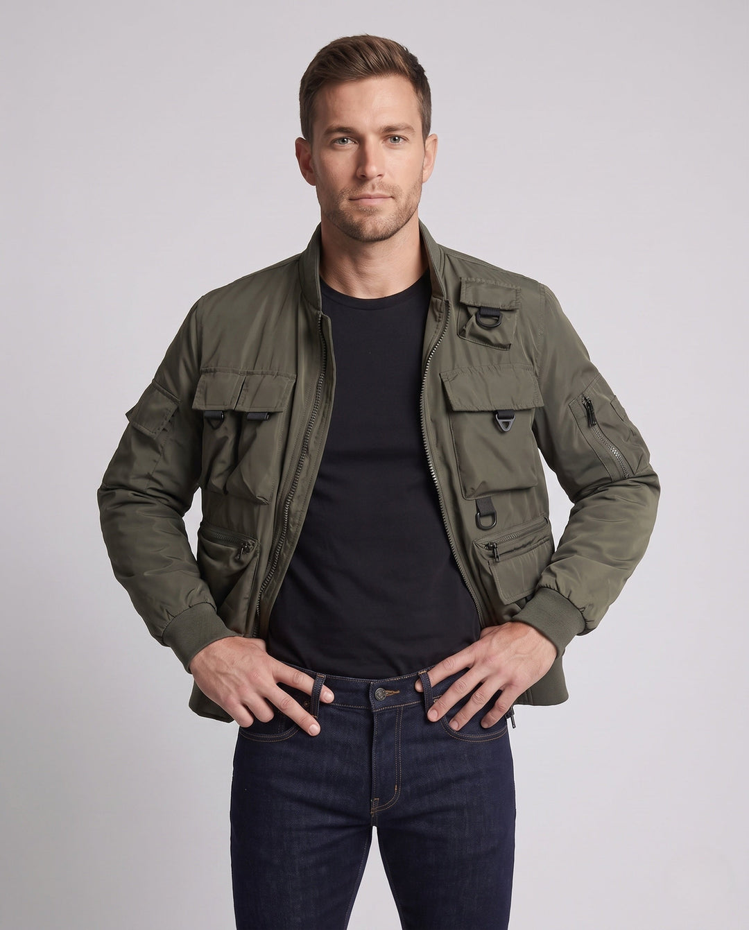 Men's Multifunctional Utility Jacket Hudson & Parker