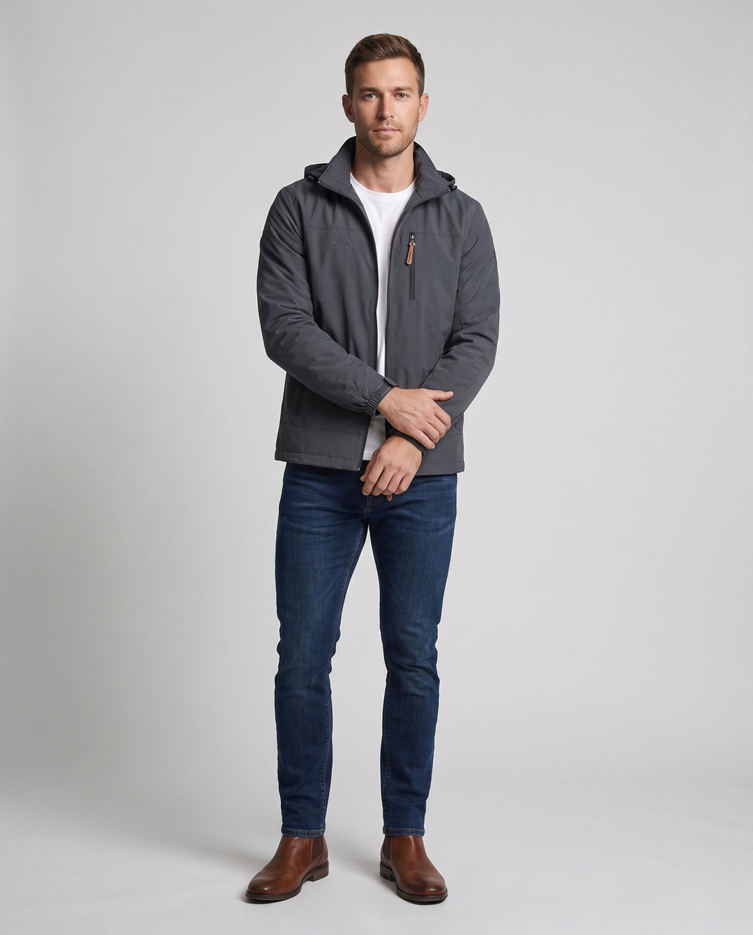 Men's practical transitional jacket Hudson & Parker