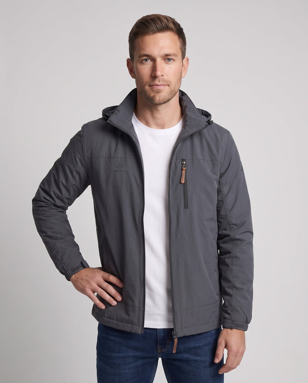 Men's practical transitional jacket Hudson & Parker