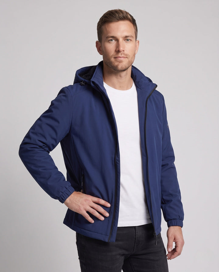 Men's Practical Transitional Jacket with Warm Lining Hudson & Parker