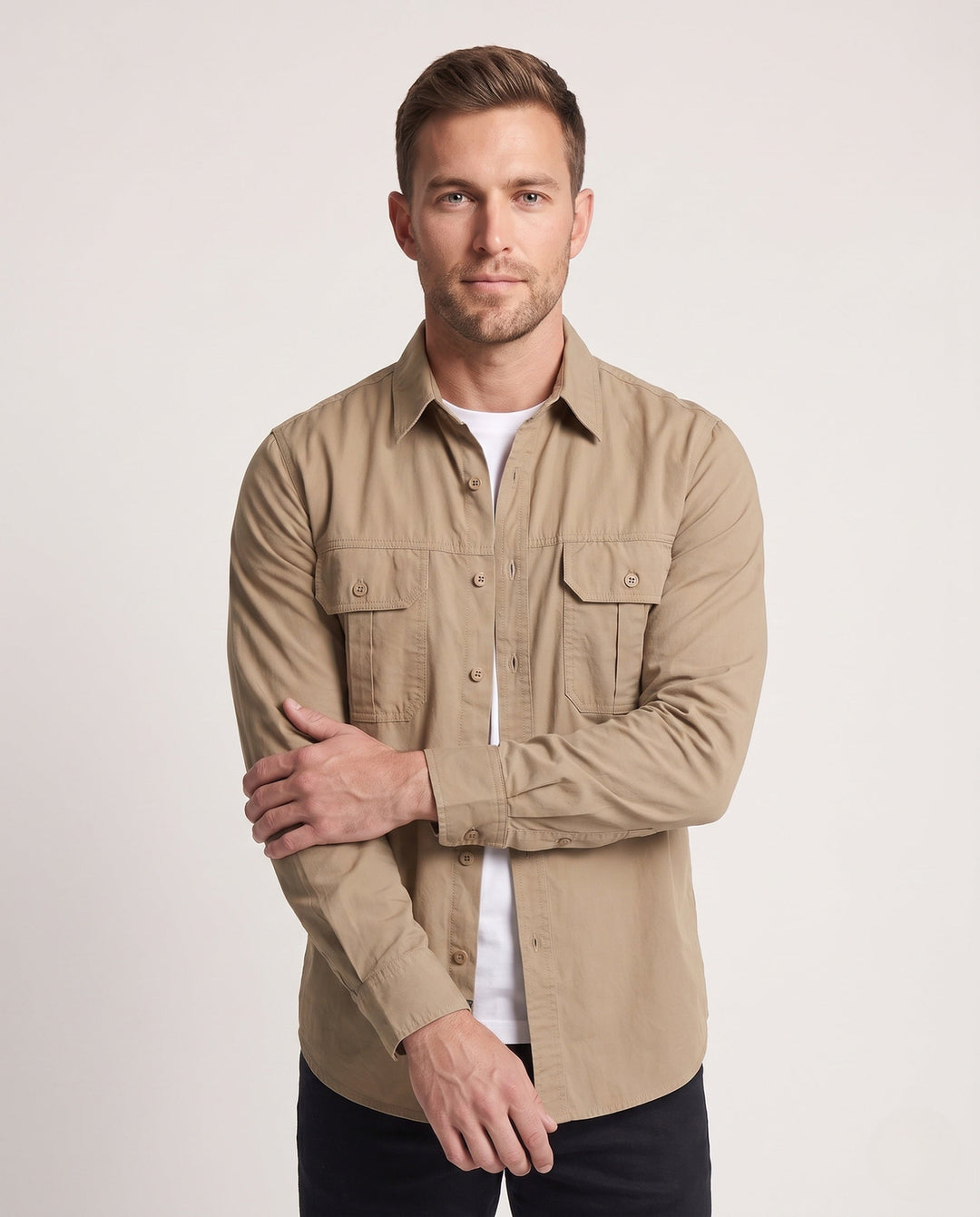 Men's Practical Utility Shirt Jacket Hudson & Parker