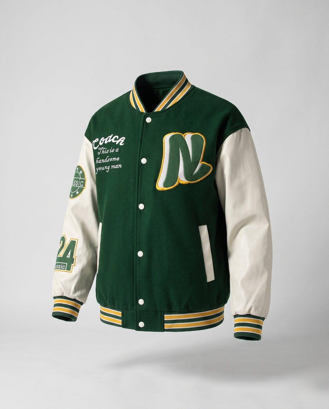 Men's Sporty College Jacket Hudson & Parker