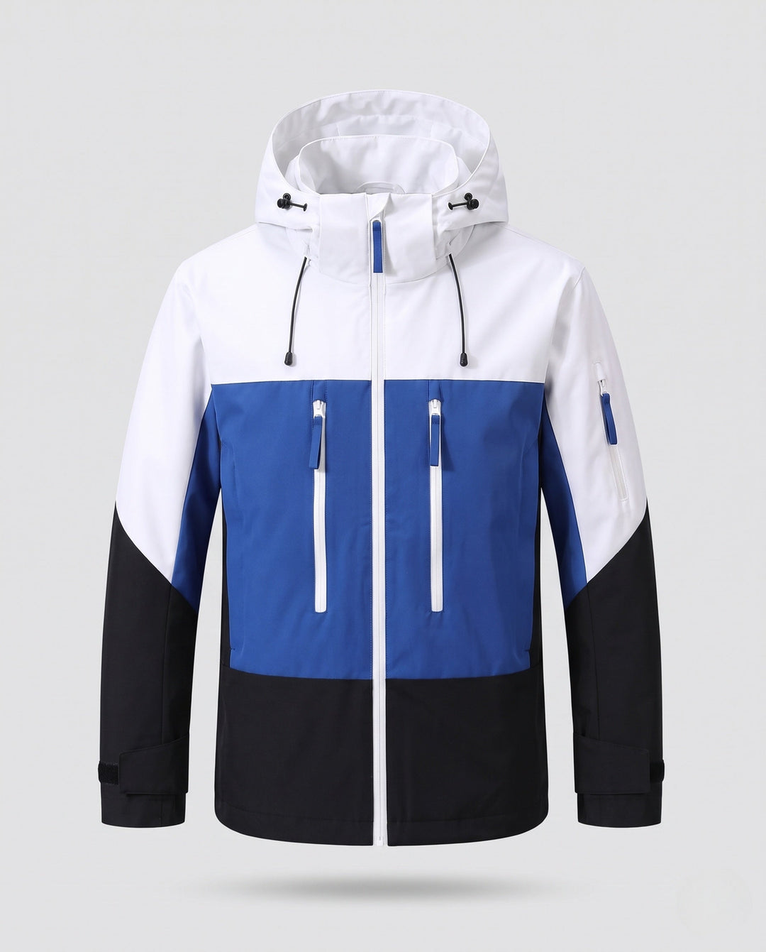 Men's sporty outdoor jacket with adjustable hood design Hudson & Parker