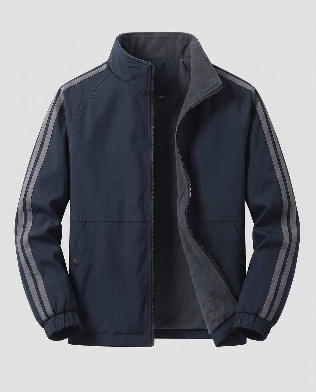 Men's sporty transitional jacket with practical pockets Hudson & Parker