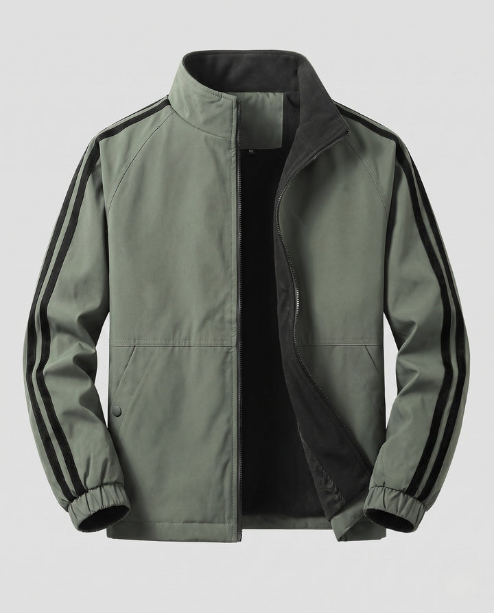 Men's sporty transitional jacket with practical pockets Hudson & Parker