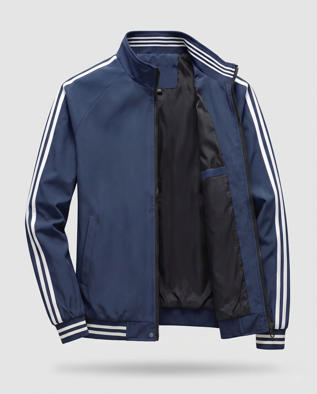 Men's Sporty Transition Jacket with Stripes Hudson & Parker