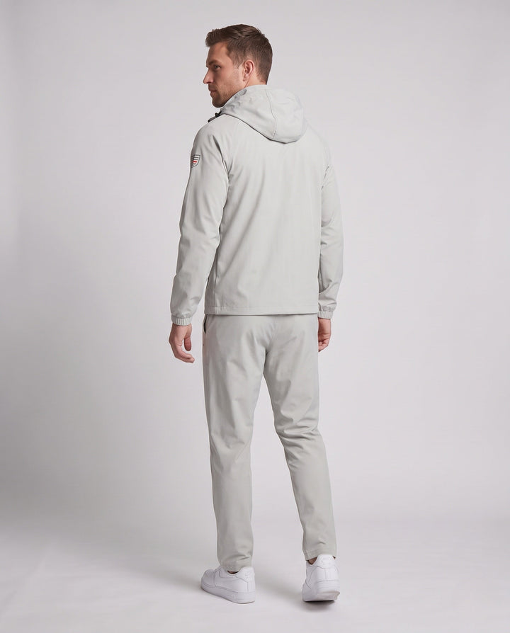 Men's sporty transitional jacket with adjustable hood Hudson & Parker