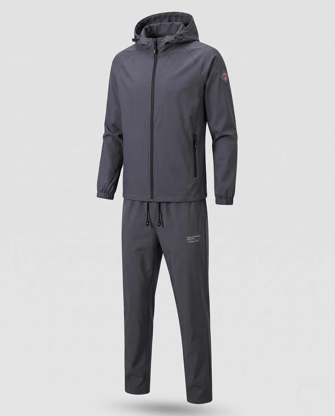 Men's sporty transitional jacket with adjustable hood Hudson & Parker