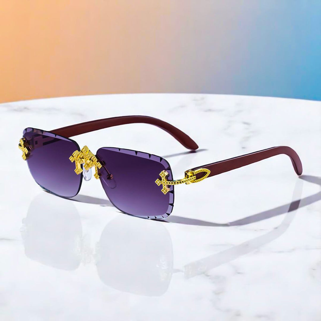 Imperium Rimless Retro Shades