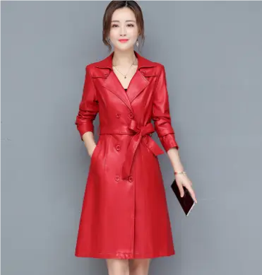 Maelysimim | Women's Elegant Trench Coat | Long